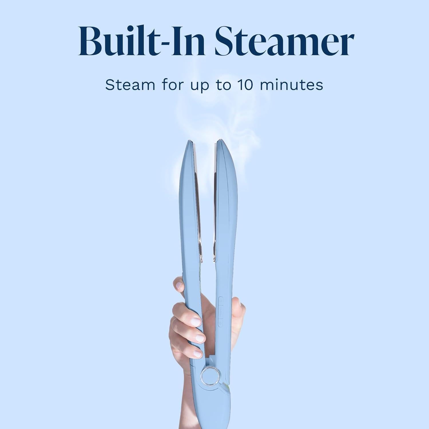 Plancha de Viaje a Vapor Nori Press 800W Azul - Sin Tabla