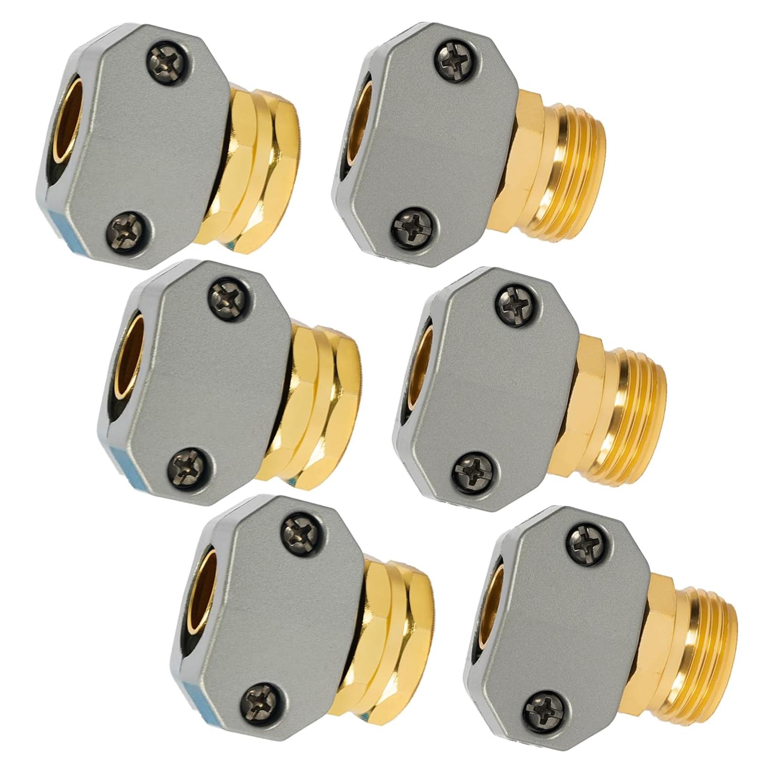 Kit de Reparación de Manguera de Jardín LIULO 3 Juegos Conectores