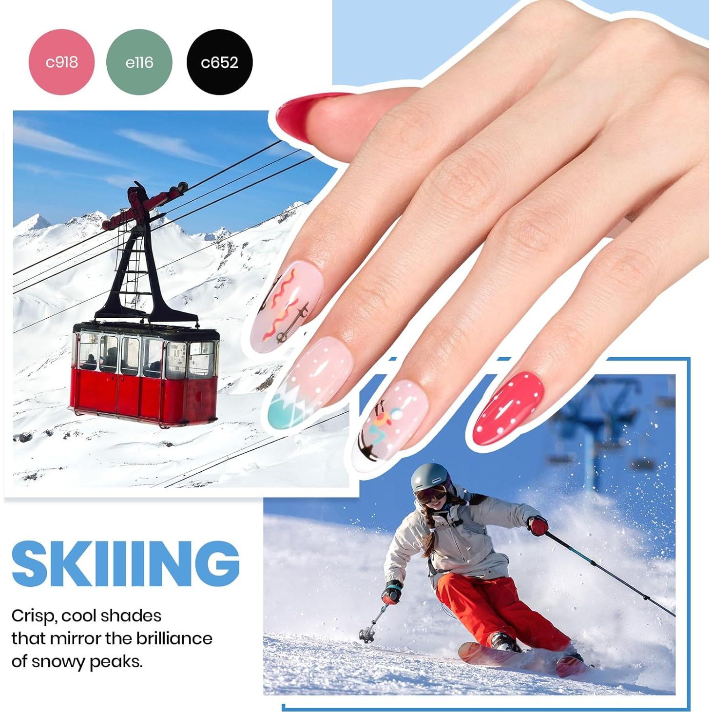 Kit de Esmalte en Gel Beetles 37 Piezas 25 Colores Pastel