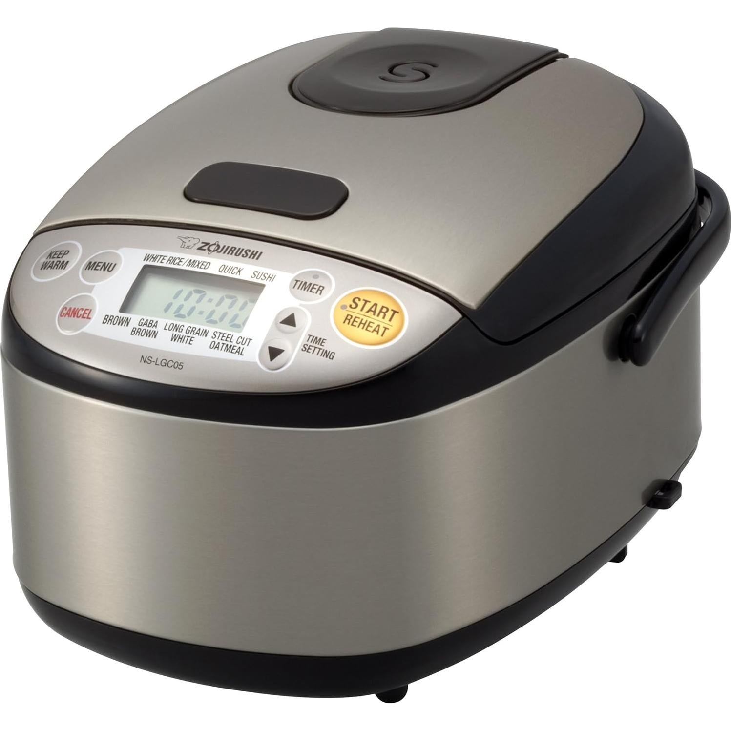 Cocedor de Arroz Zojirushi NS-LGC05XB 3 Tazas + Hervidor 2.2L