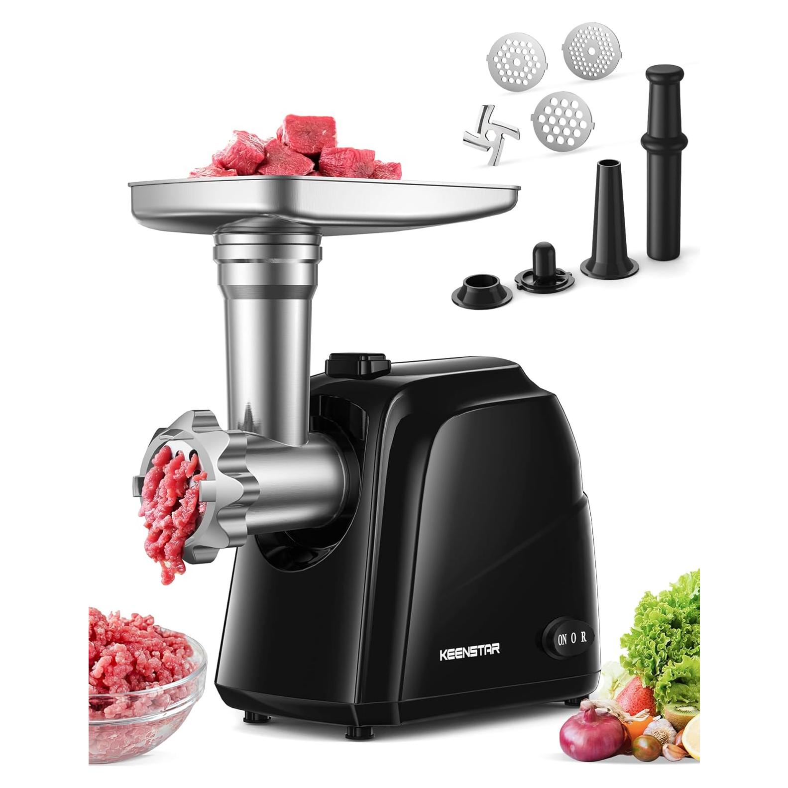 Picadora de Carne Eléctrica KEENSTAR JSMG202 450W con Accesorios