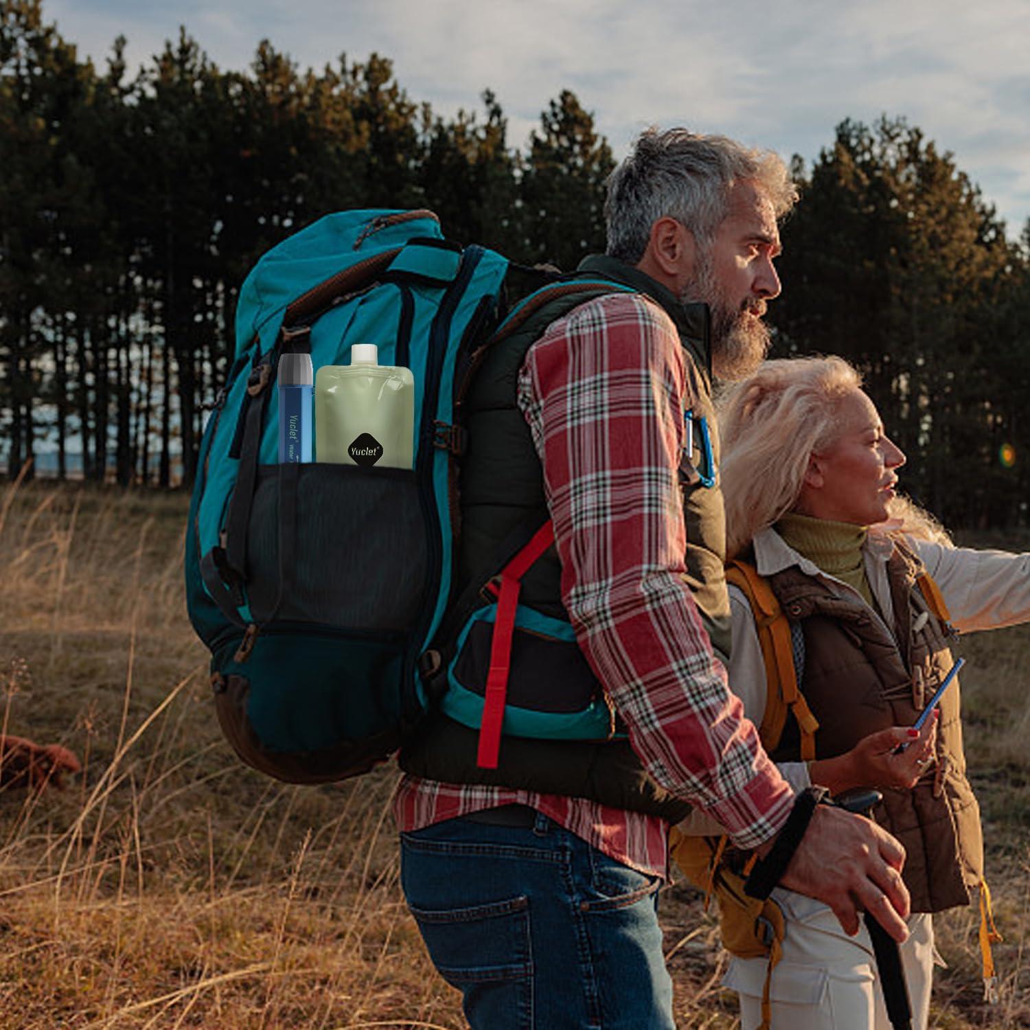 Sistema de Filtración de Agua Yuclet YSS01 con 4 Bolsas 600ml