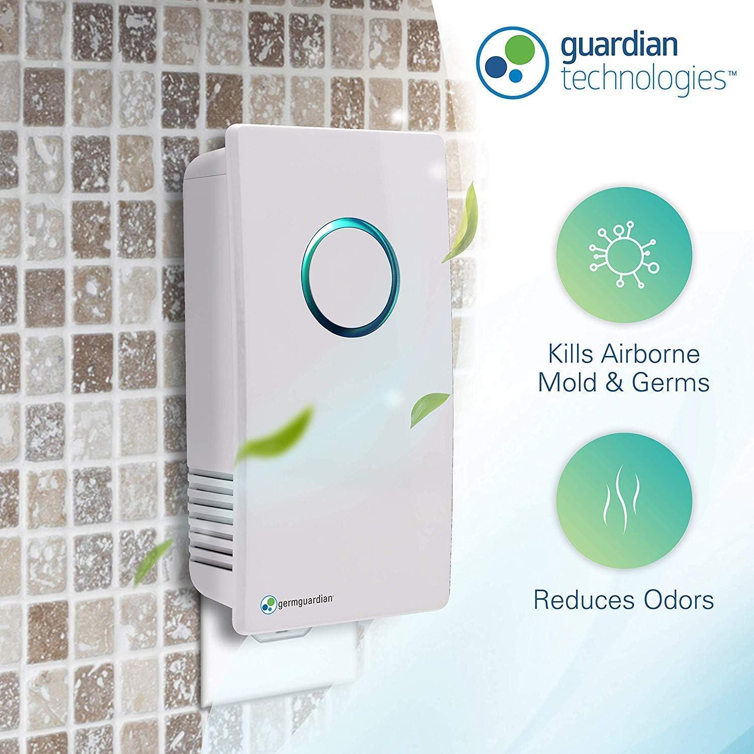 Purificador de Aire GermGuardian GG1100W Enchufable 7" Blanco