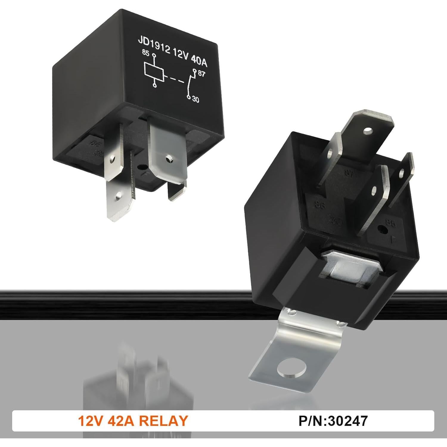 Kit de Relé de Bomba de Combustible ISINFLASH 12V 40A