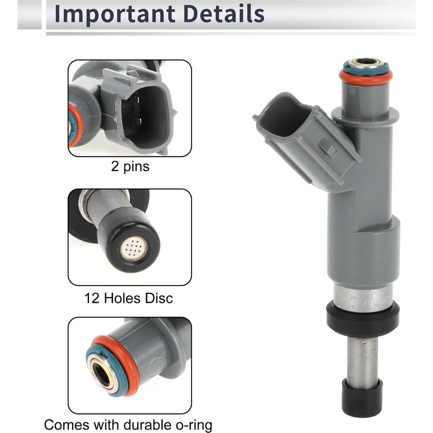 Inyector de combustible RATCHROLL para Toyota Tacoma 2.7L 2005-2016