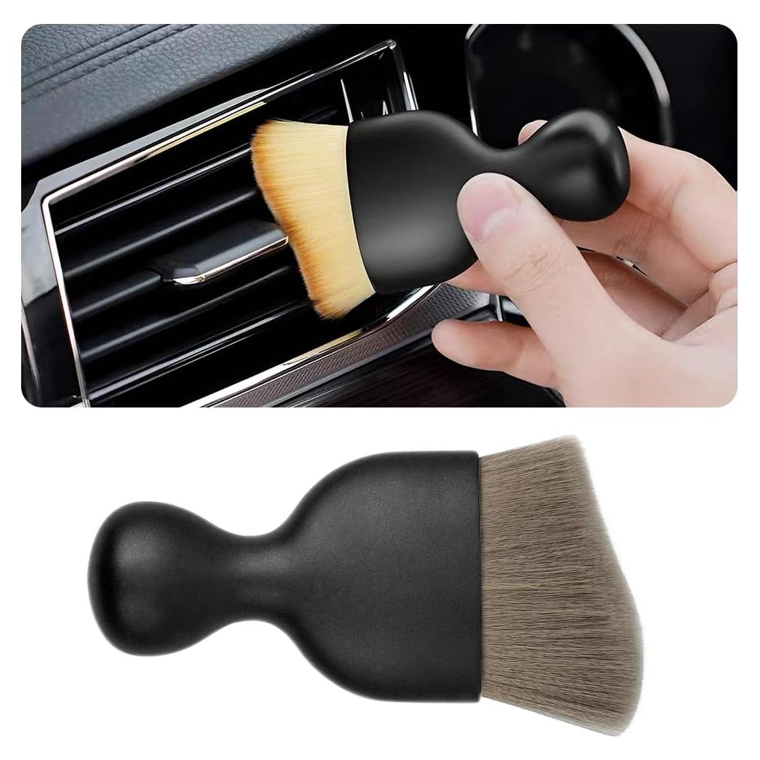 Cepillo de Detalle para Interior de Auto Blilo 1PCS Gris
