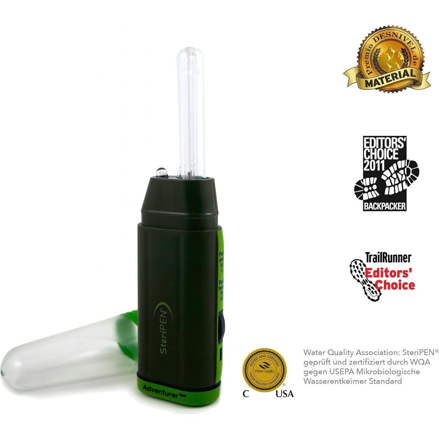 Purificador de Agua SteriPEN Adventurer Opti UV Compacto