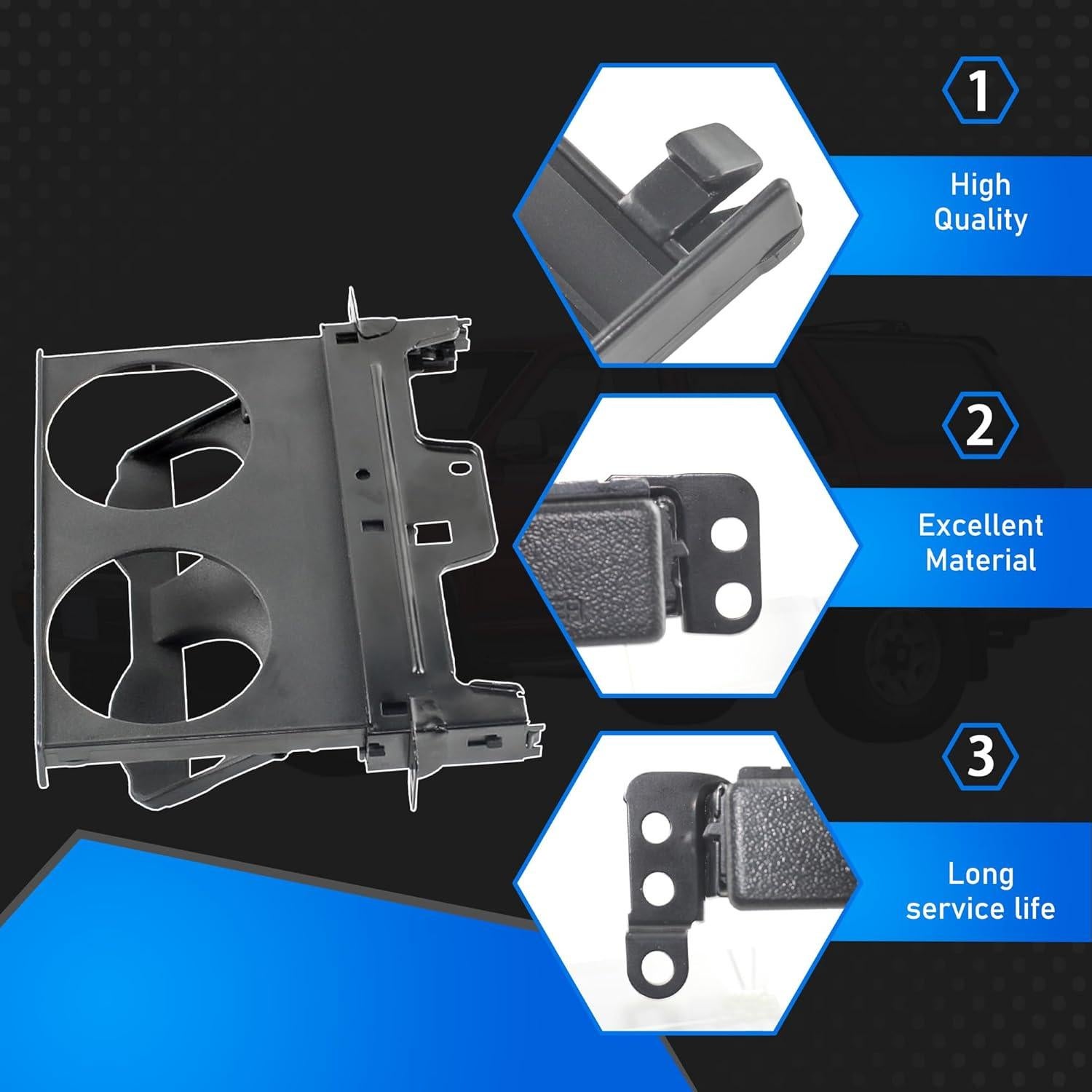 Soporte Central para Tazas YzusGomumu Toyota 4Runner Hilux 1989-1995