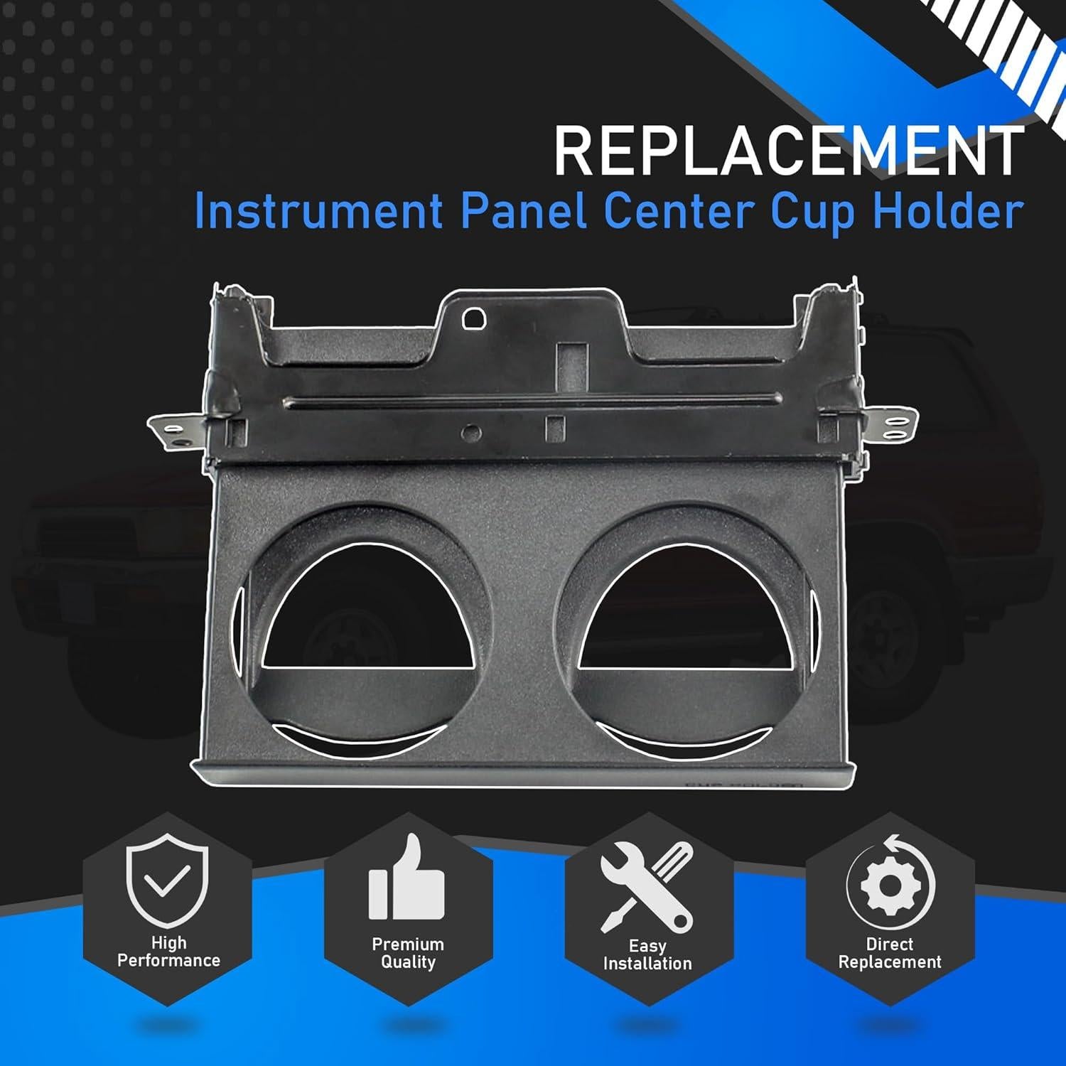 Soporte Central para Tazas YzusGomumu Toyota 4Runner Hilux 1989-1995