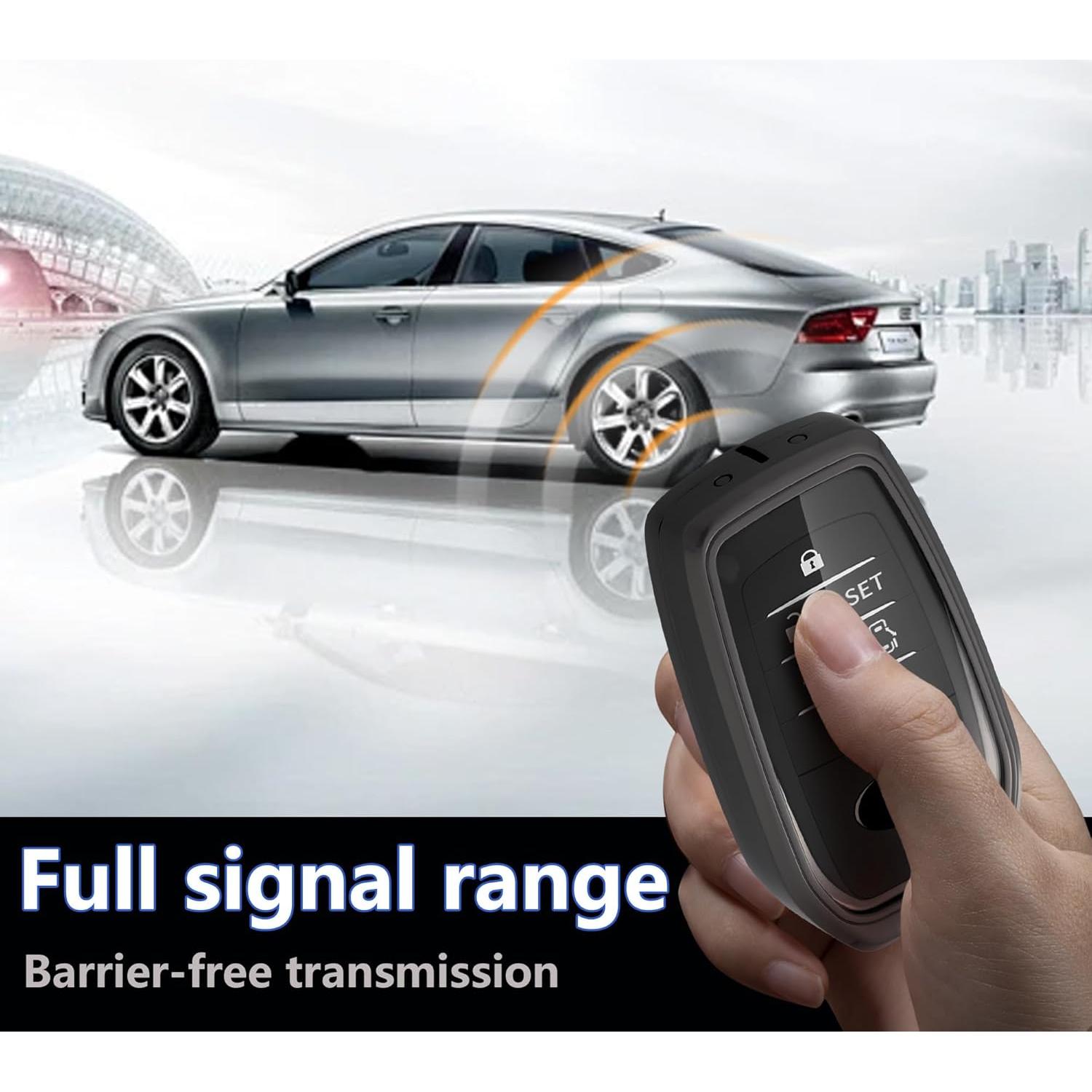 Cubierta de llavero Toyota Qunzes METFORDB Marrón 2019-2025