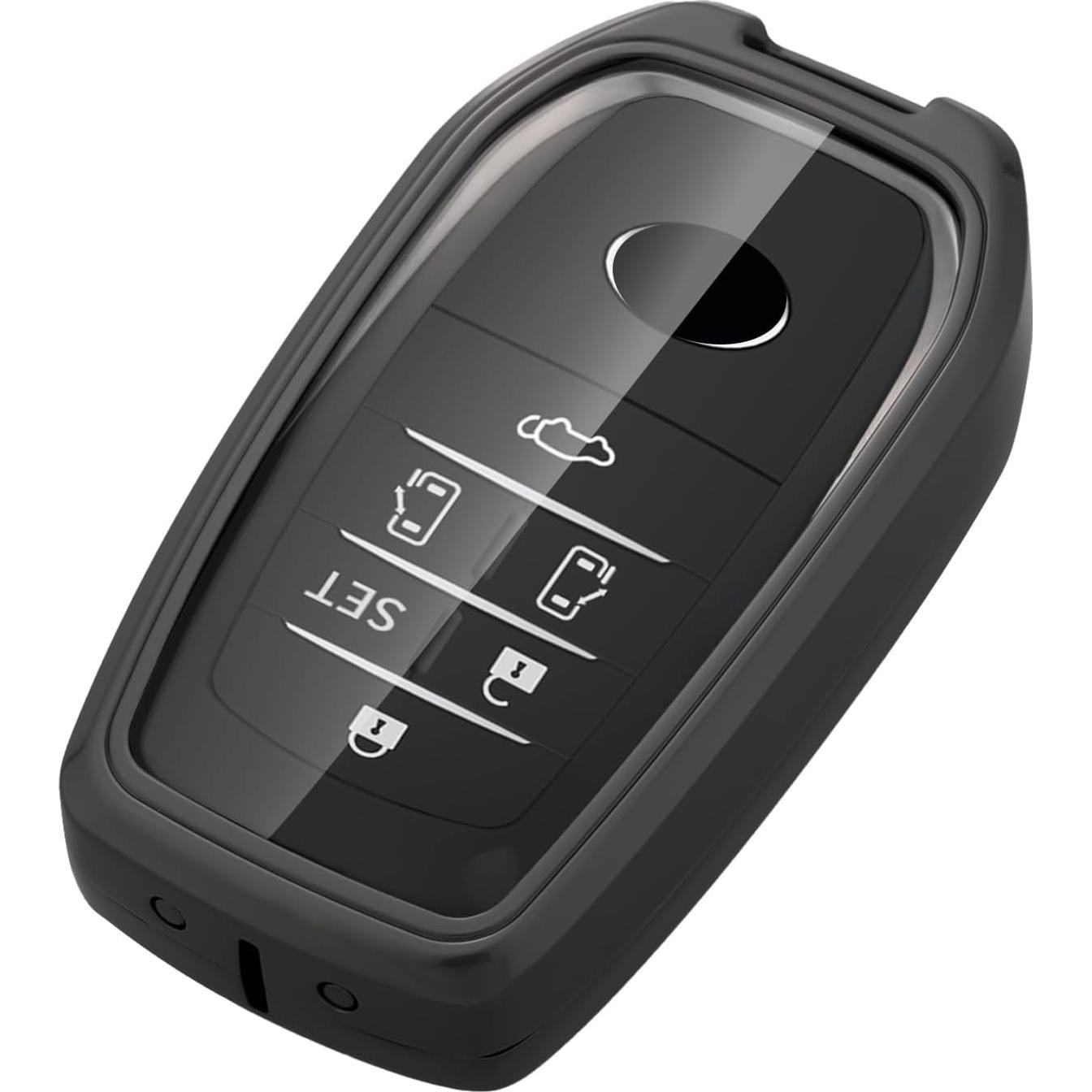 Cubierta de llavero Toyota Qunzes METFORDB Marrón 2019-2025