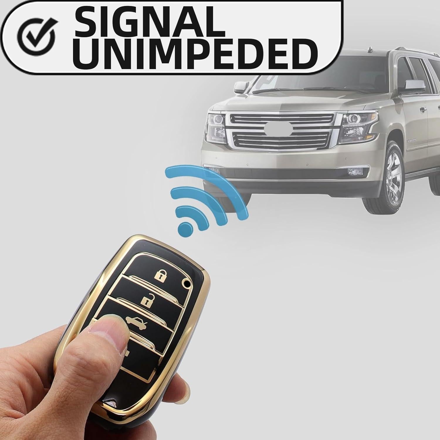 Funda de Llave Toyota TOGAFEY para Venza RAV4 Corolla 2019-2024