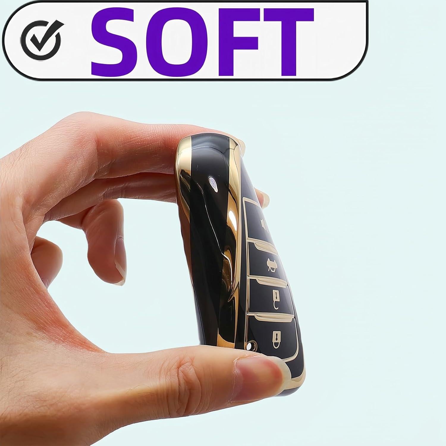 Funda de Llave Toyota TOGAFEY para Venza RAV4 Corolla 2019-2024