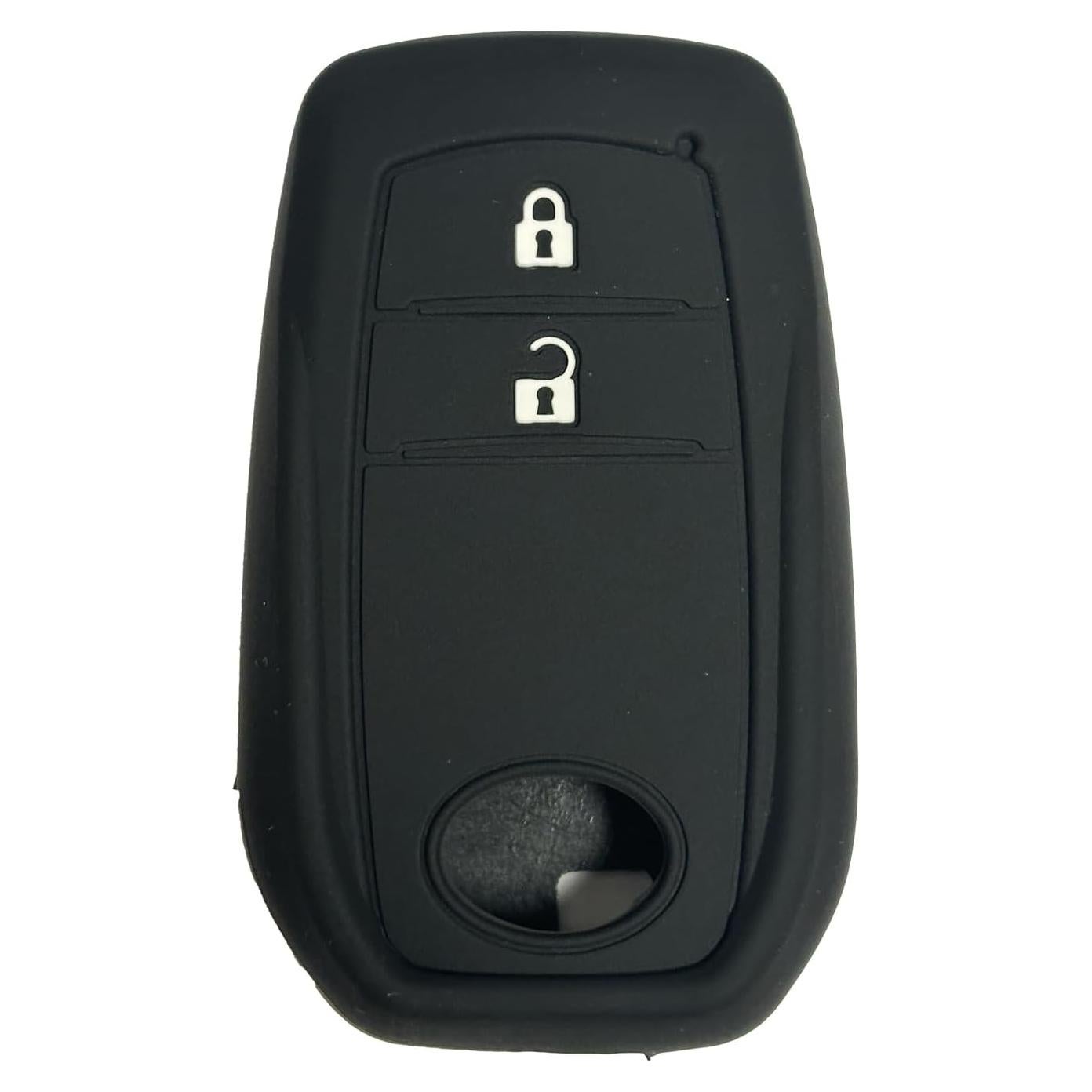 Funda de Llave de Silicona HSDYES para Toyota Hilux Yaris 2 Botones