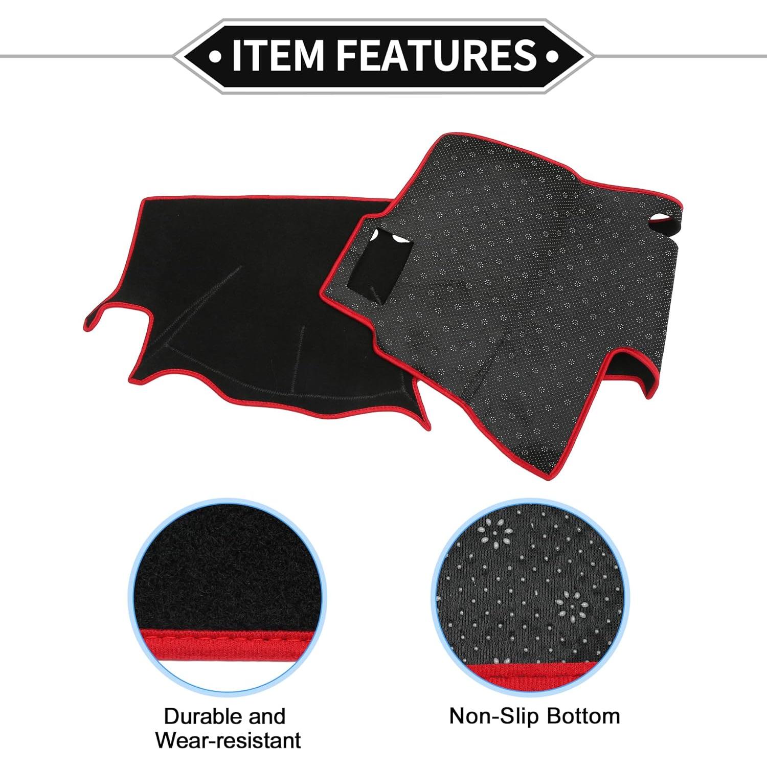 Cubierta de tablero VekAuto para Toyota Hilux 2005-2015