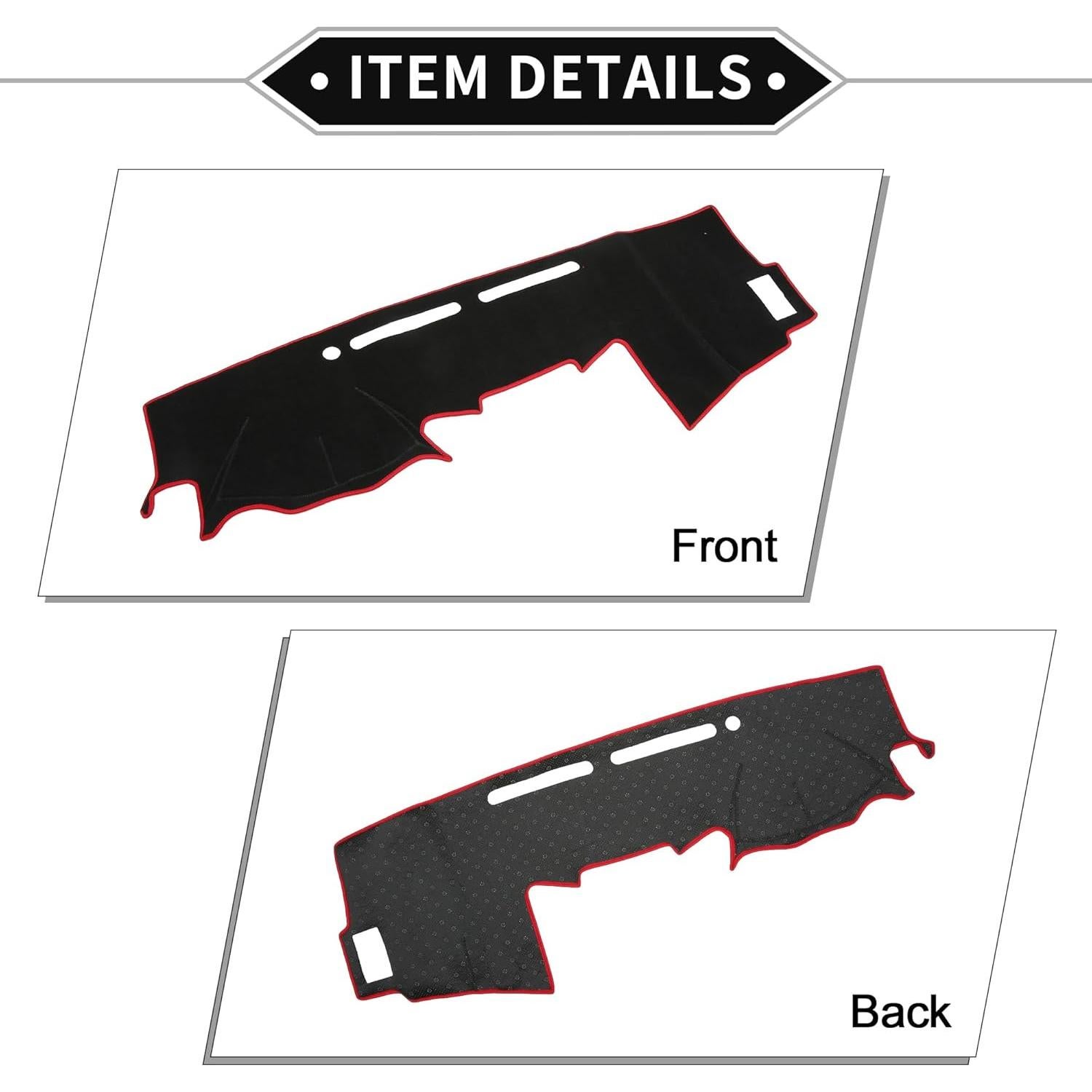 Cubierta de tablero VekAuto para Toyota Hilux 2005-2015