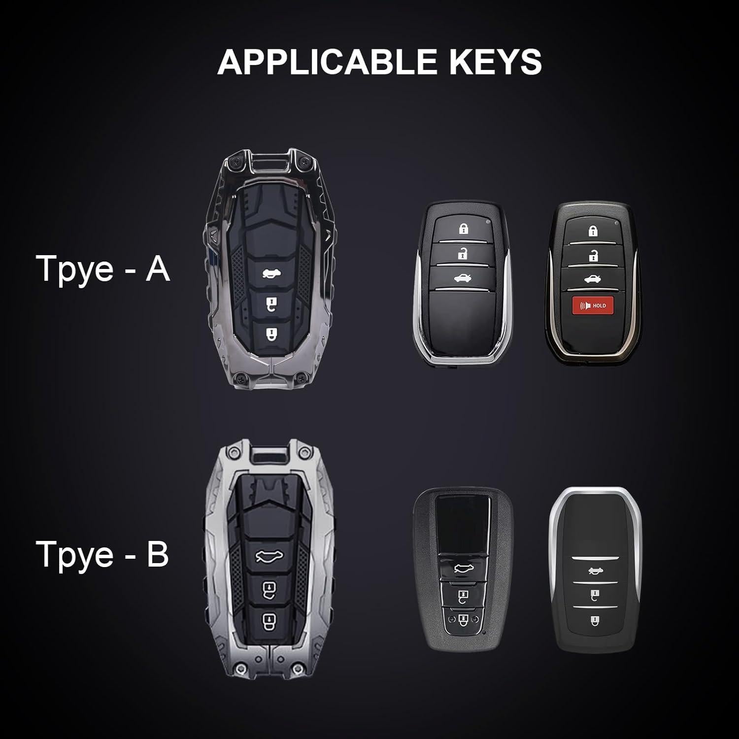 Funda Protectora Pesada para Llave de Auto Femibon Toyota 2019-2024