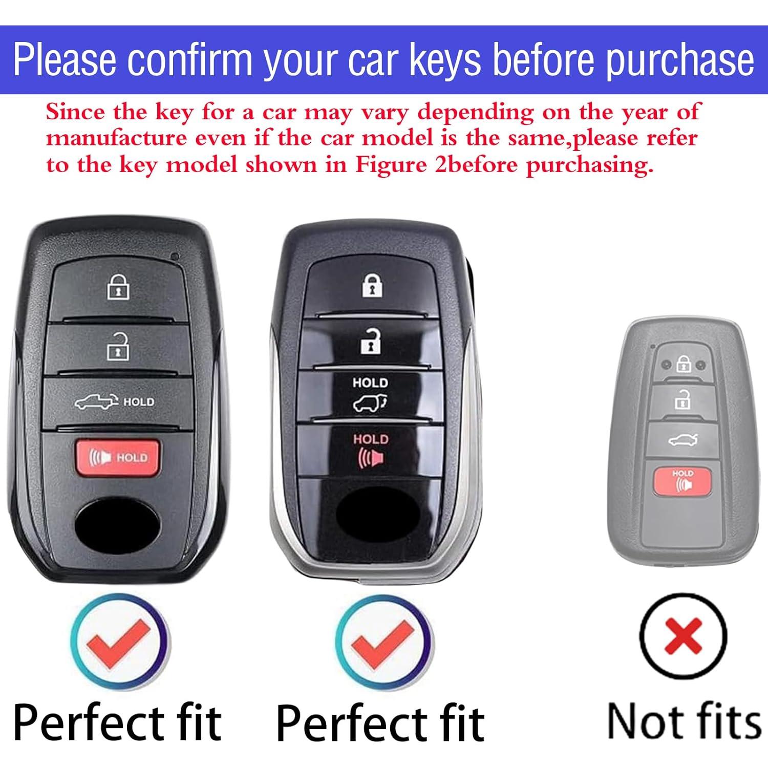 Funda de Llave Toyota TPU 2019-2024 Venza RAV4 Hilux