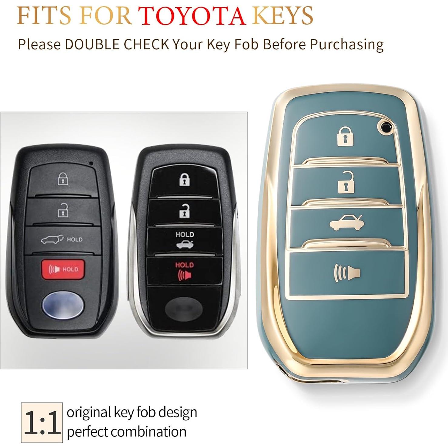 Funda de Llavero OFFCURVE para Toyota 2019-2023 Azul