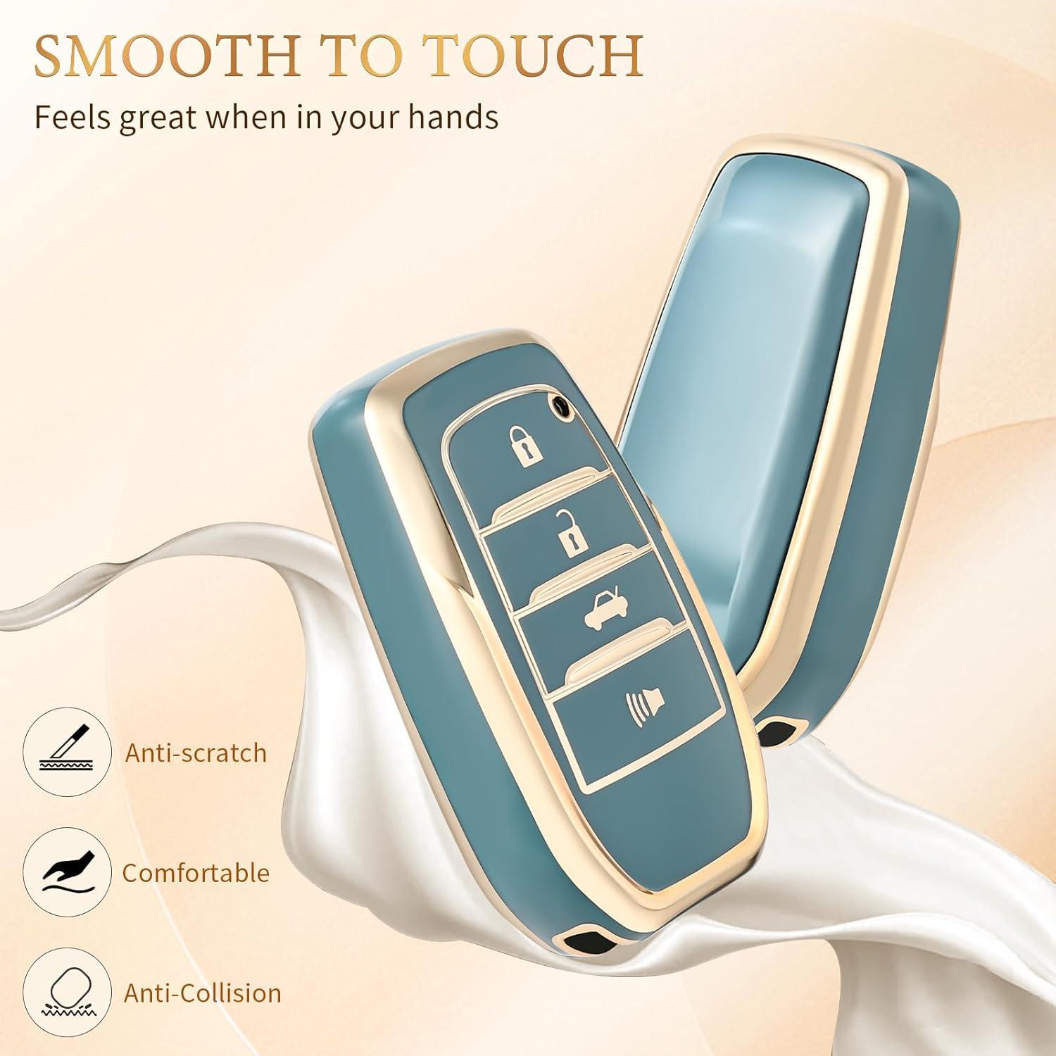 Funda de Llavero OFFCURVE para Toyota 2019-2023 Azul