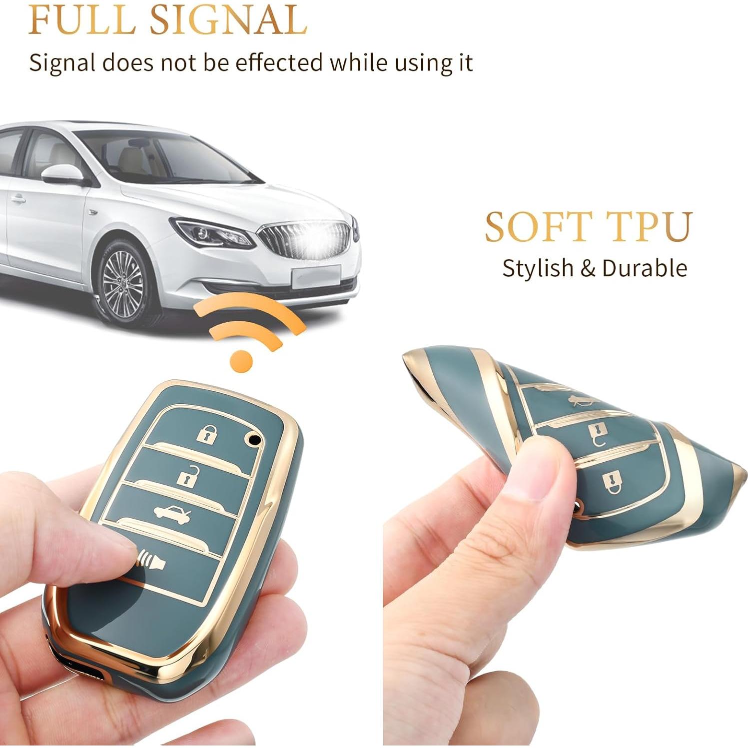 Funda de Llavero OFFCURVE para Toyota 2019-2023 Azul