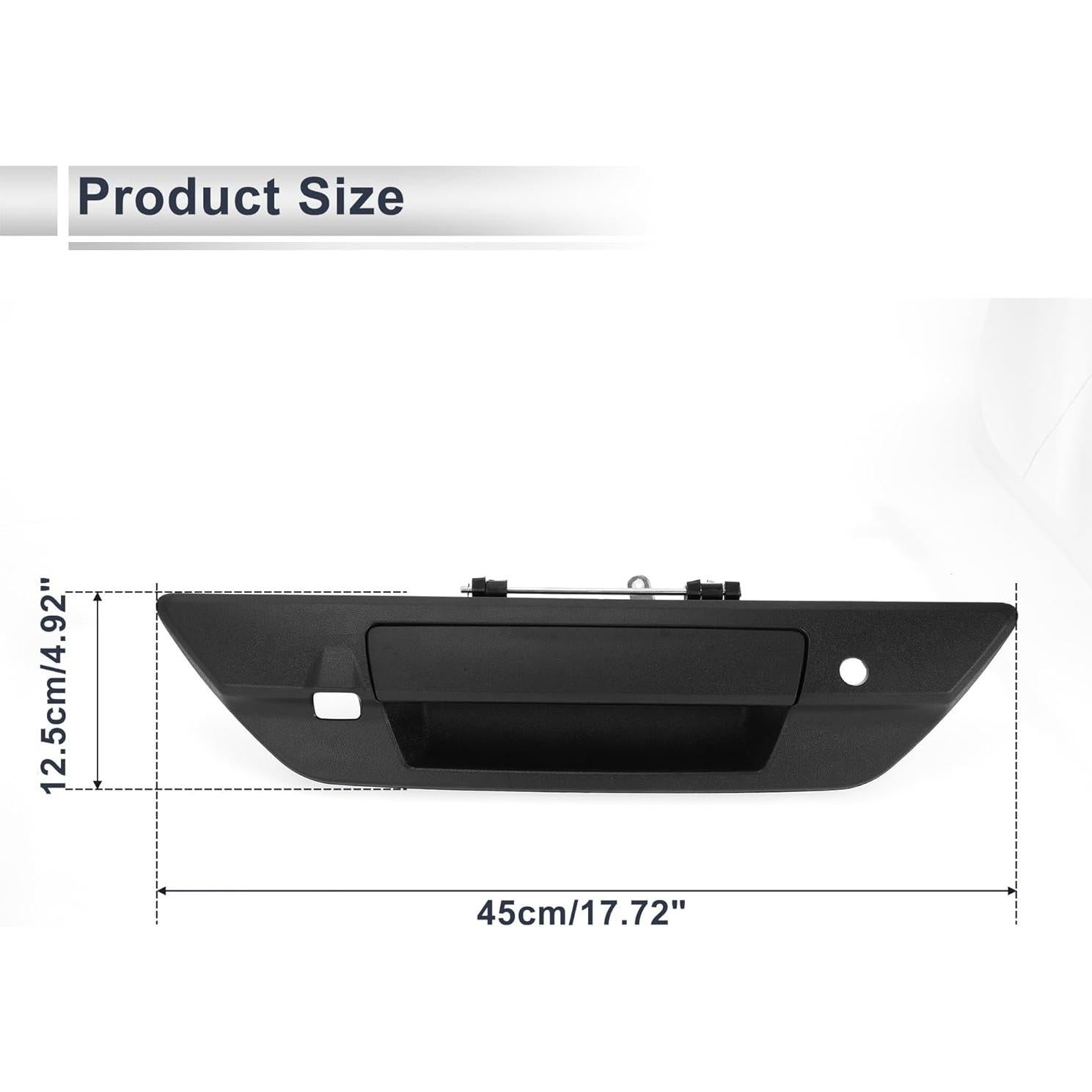 Mango de Puerta Trasera Exterior RATCHROLL para Toyota Hilux Revo 2015-2021