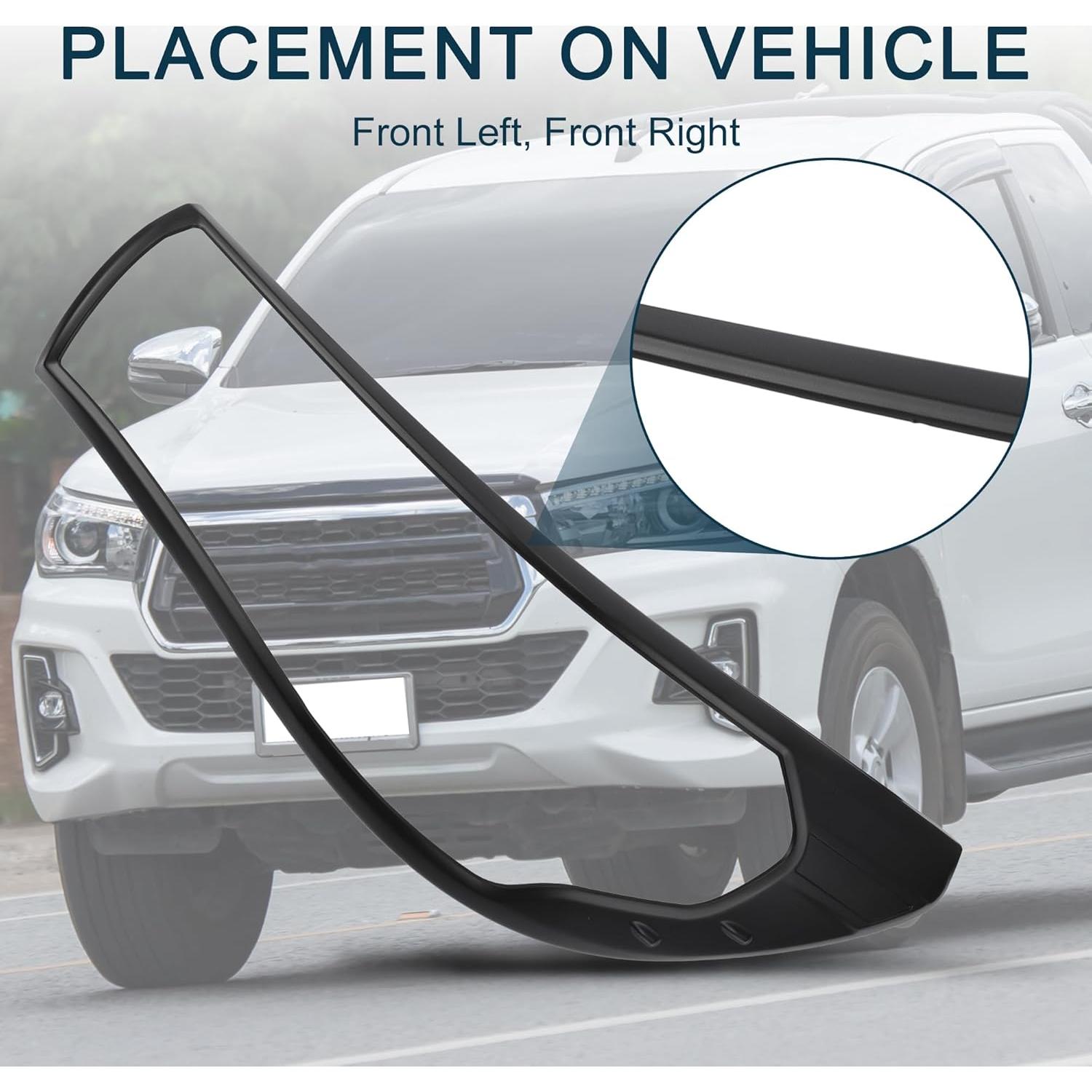 Bisel de Faro Delantero Toyota HILUX REVO 2015-2017 TUCKBOLD