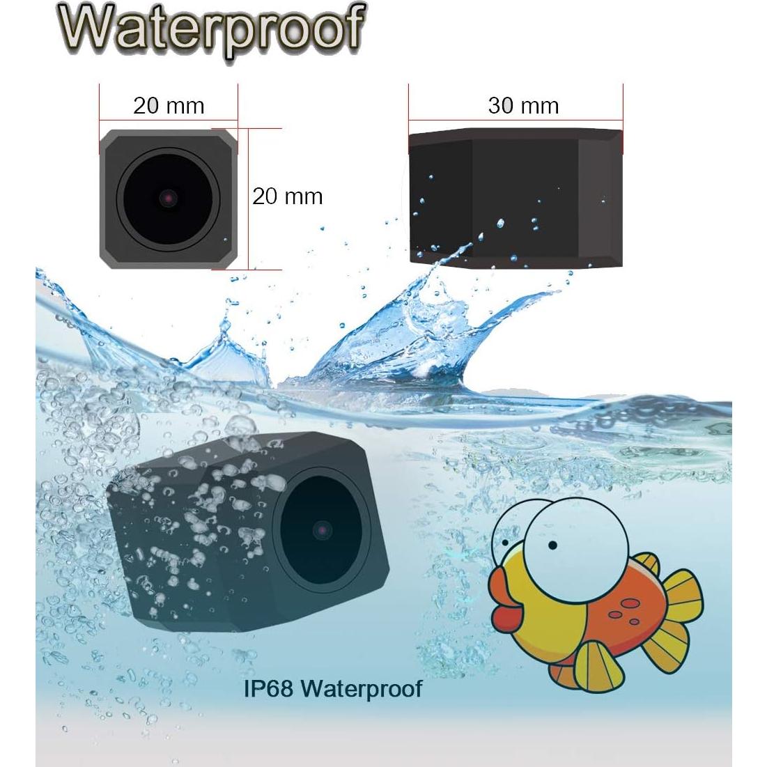 Cámara de visión trasera Full HD a prueba de golpes Toyota