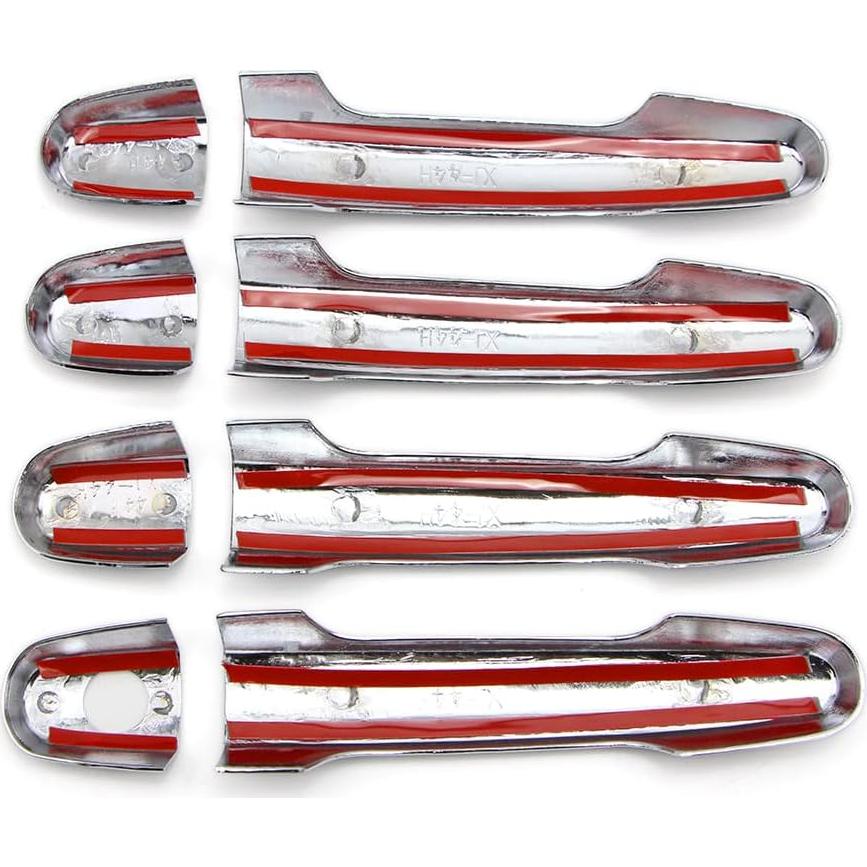 Cubierta de Manija de Puerta Dreamseek 8 Pcs Cromada Toyota