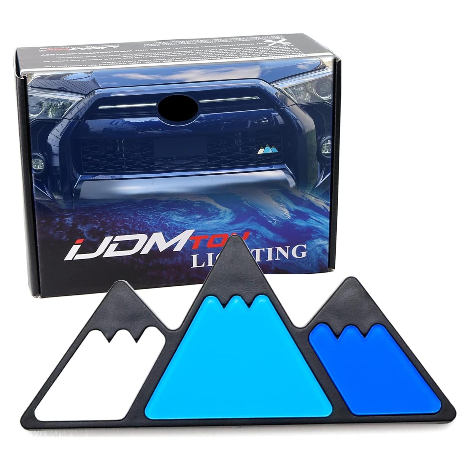 Emblema Retro iJDMTOY para Parachoques Toyota 10x7cm