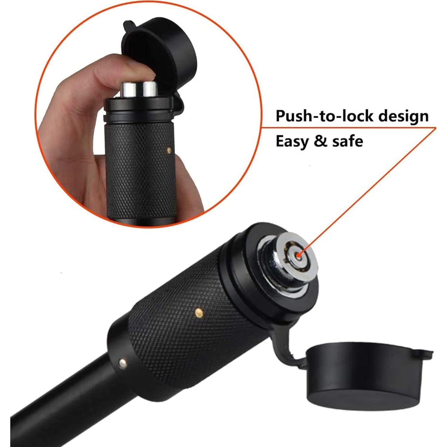 Cubierta de Enganche de Remolque Bonrcea AK9999 con Bloqueo