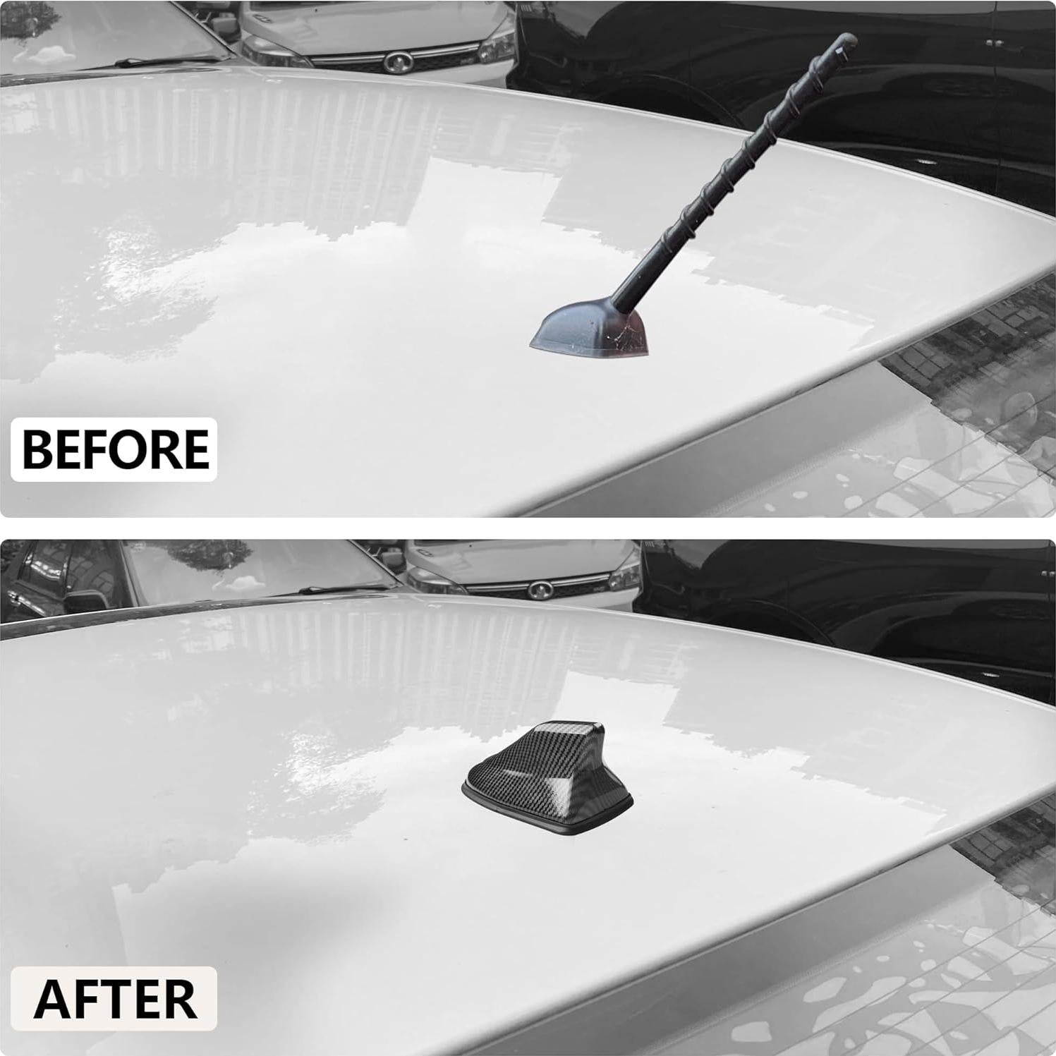 Cubierta de Antena de Aleta de Tiburón Figpade Fibra de Carbono