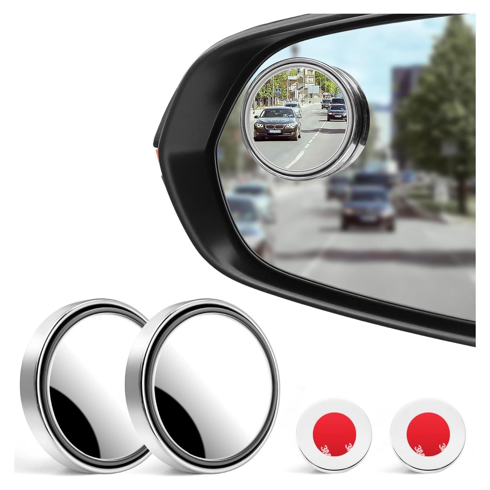 Espejo Convexo de Punto Ciego LivTee 5 cm HD 2 Pack