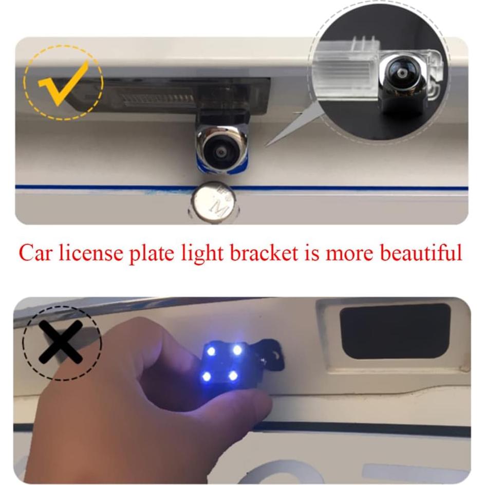 Cámara de visión trasera Vlicevrn HD para Toyota 4Runner