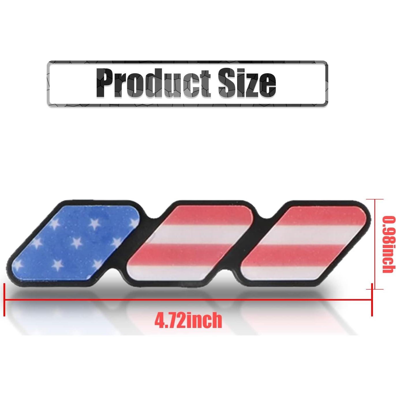 Emblema de Parrilla Tricolor Sodcay para Tacoma 4Runner