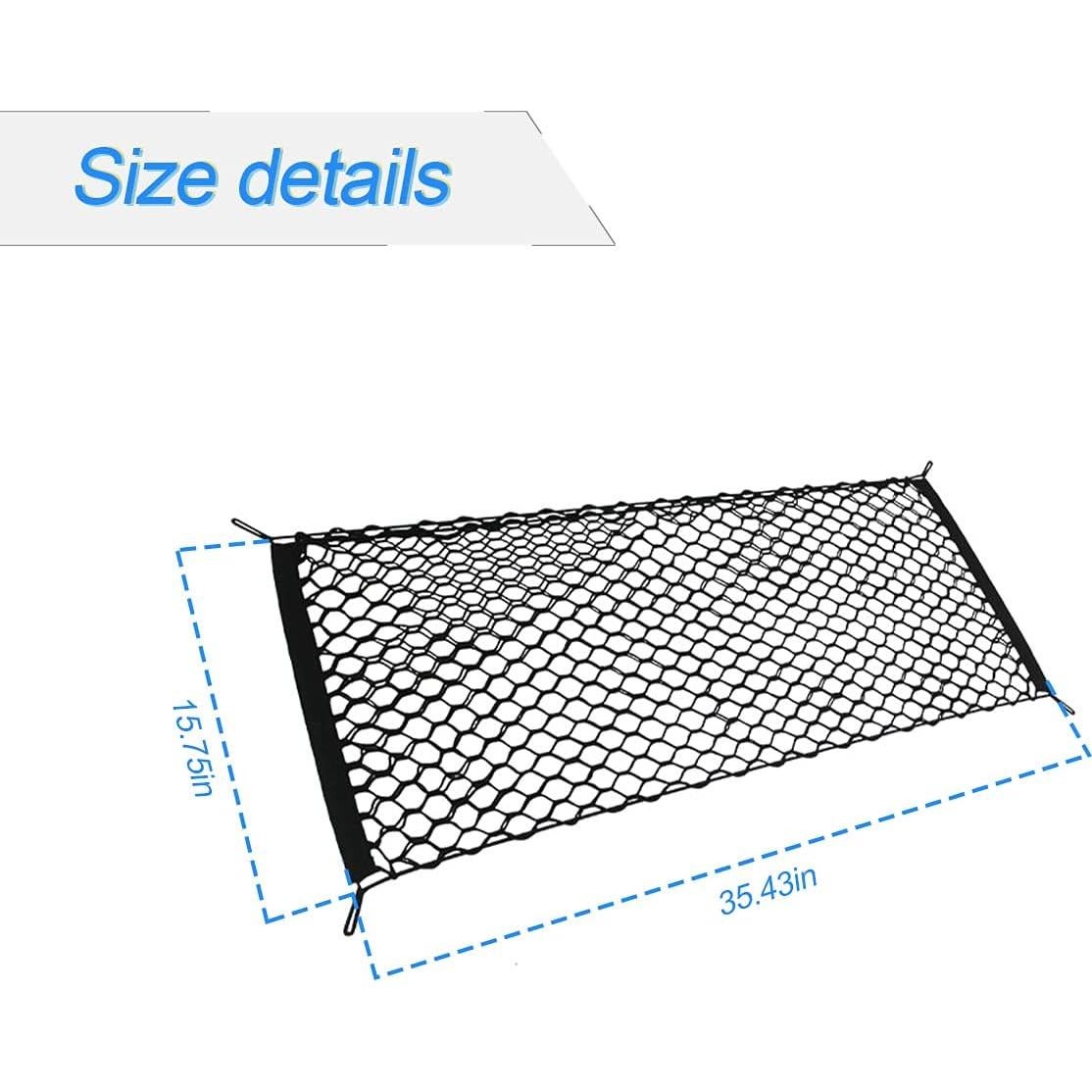 Red de Carga Trasera Hanemia 89.9x40.6 cm Ajustable