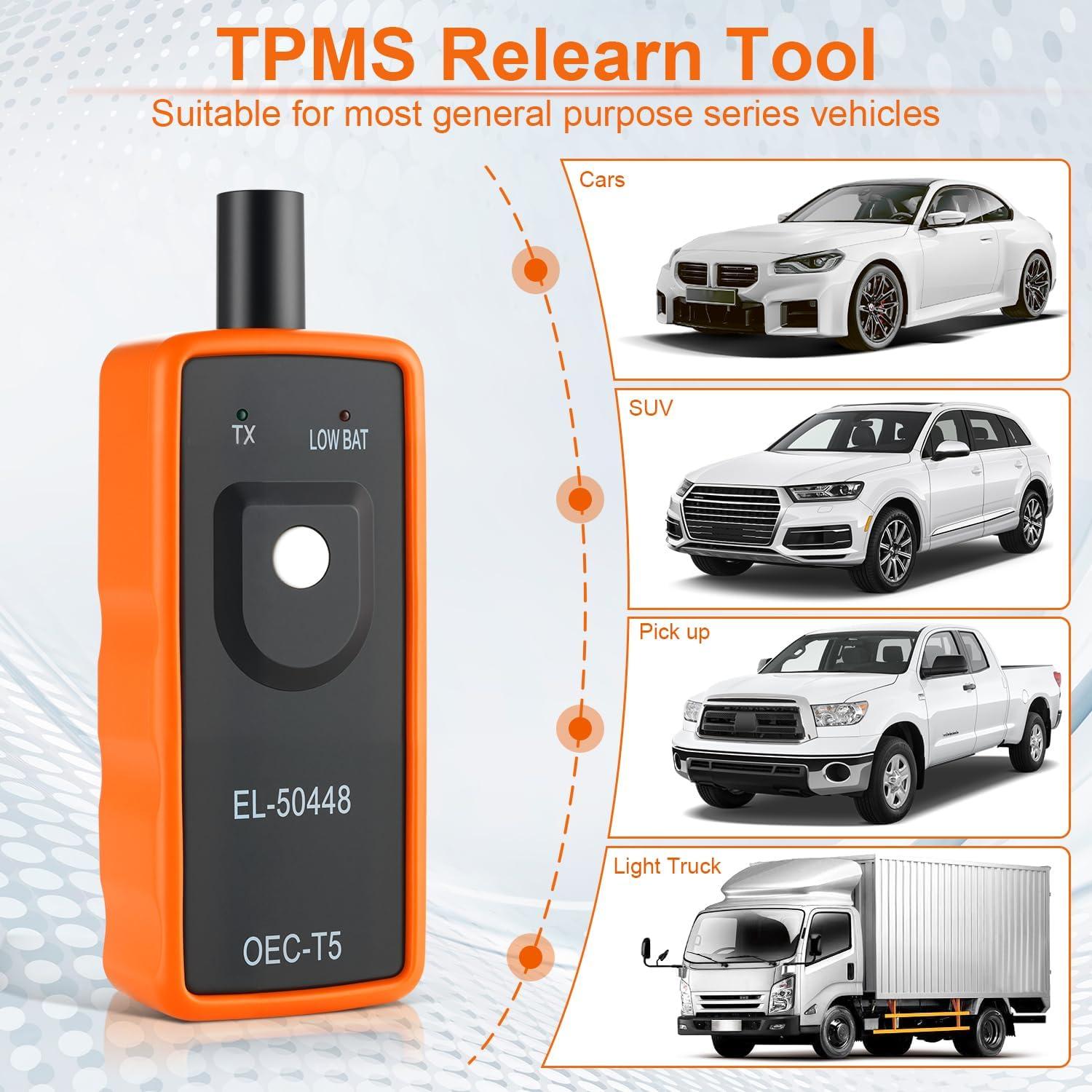 Herramienta TPMS EL-50448 Alpmosn para Reinicio Neumáticos