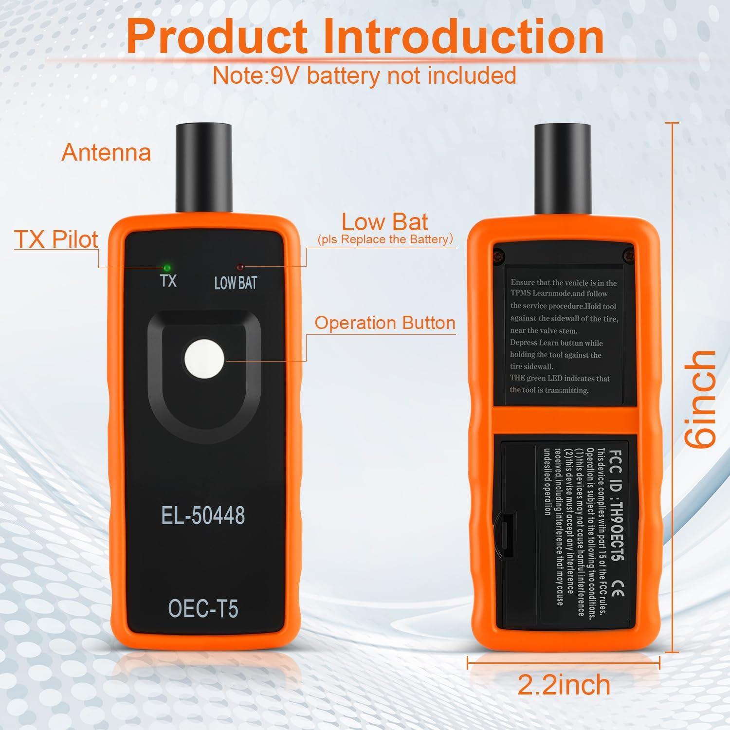 Herramienta TPMS EL-50448 Alpmosn para Reinicio Neumáticos