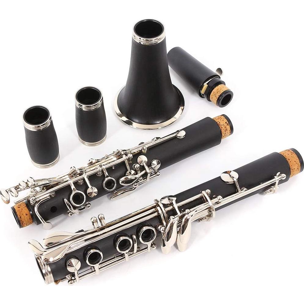 Clarinete Yinfente Clave A de Ebonita para Principiantes