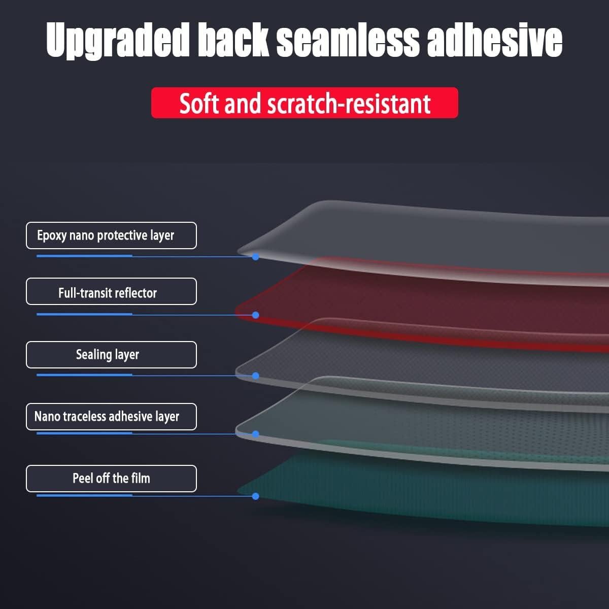 Calcomanía Reflectante Blilo para Maletero Auto Rojo 88,9 cm