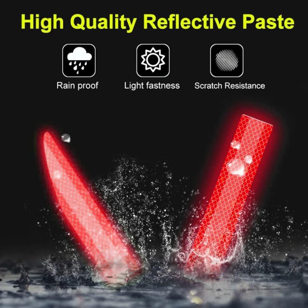 Calcomanía Reflectante Blilo para Maletero Auto Rojo 88,9 cm