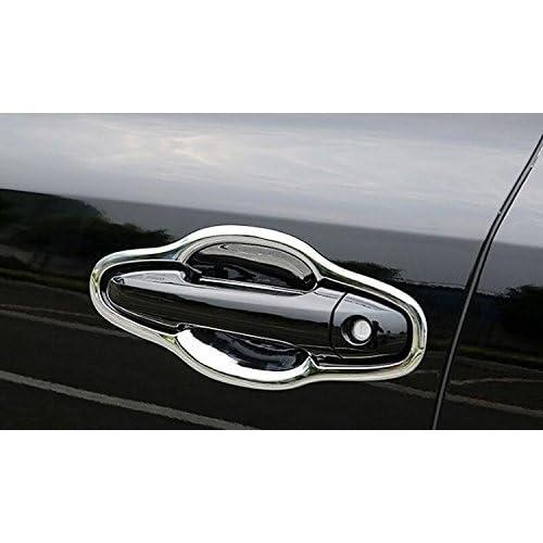 Cubiertas de Mango de Puerta Cromadas Beautost para Toyota Highlander 2014-2019