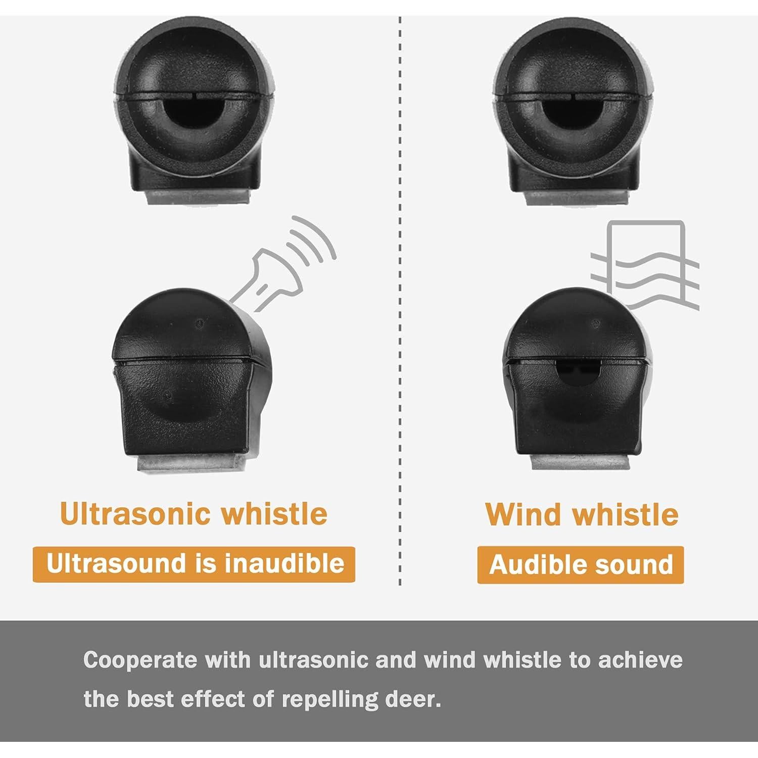 Silbato de Advertencia para Ciervos SINGARO 2 Pack