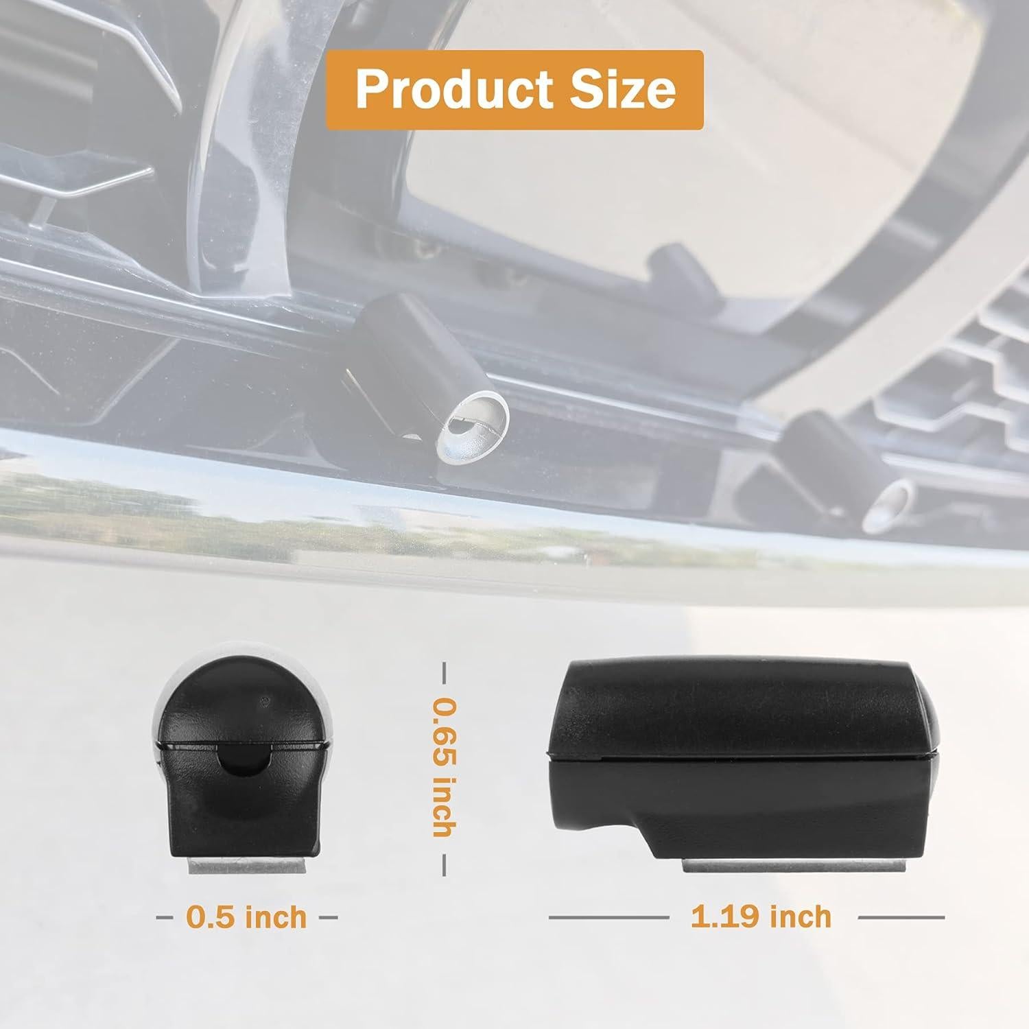 Silbato de Advertencia para Ciervos SINGARO 2 Pack