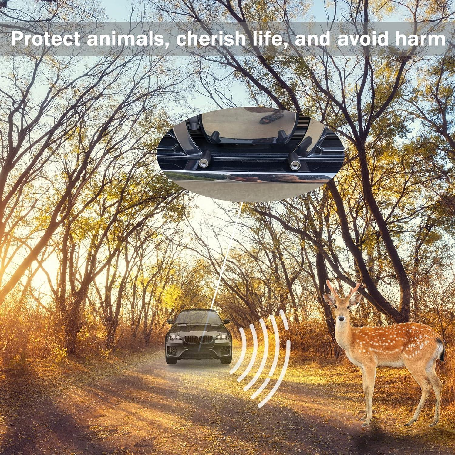 Silbato de Advertencia para Ciervos SINGARO 2 Pack