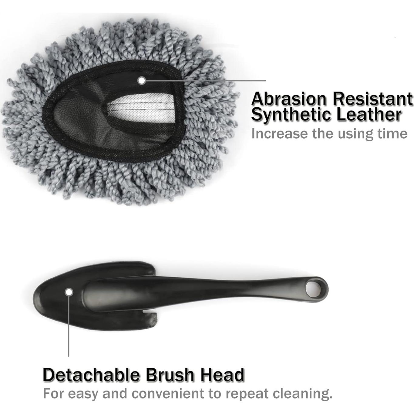 Cepillo de Microfibra Amiss 2 Pack para Limpiar Coche 33,78 cm