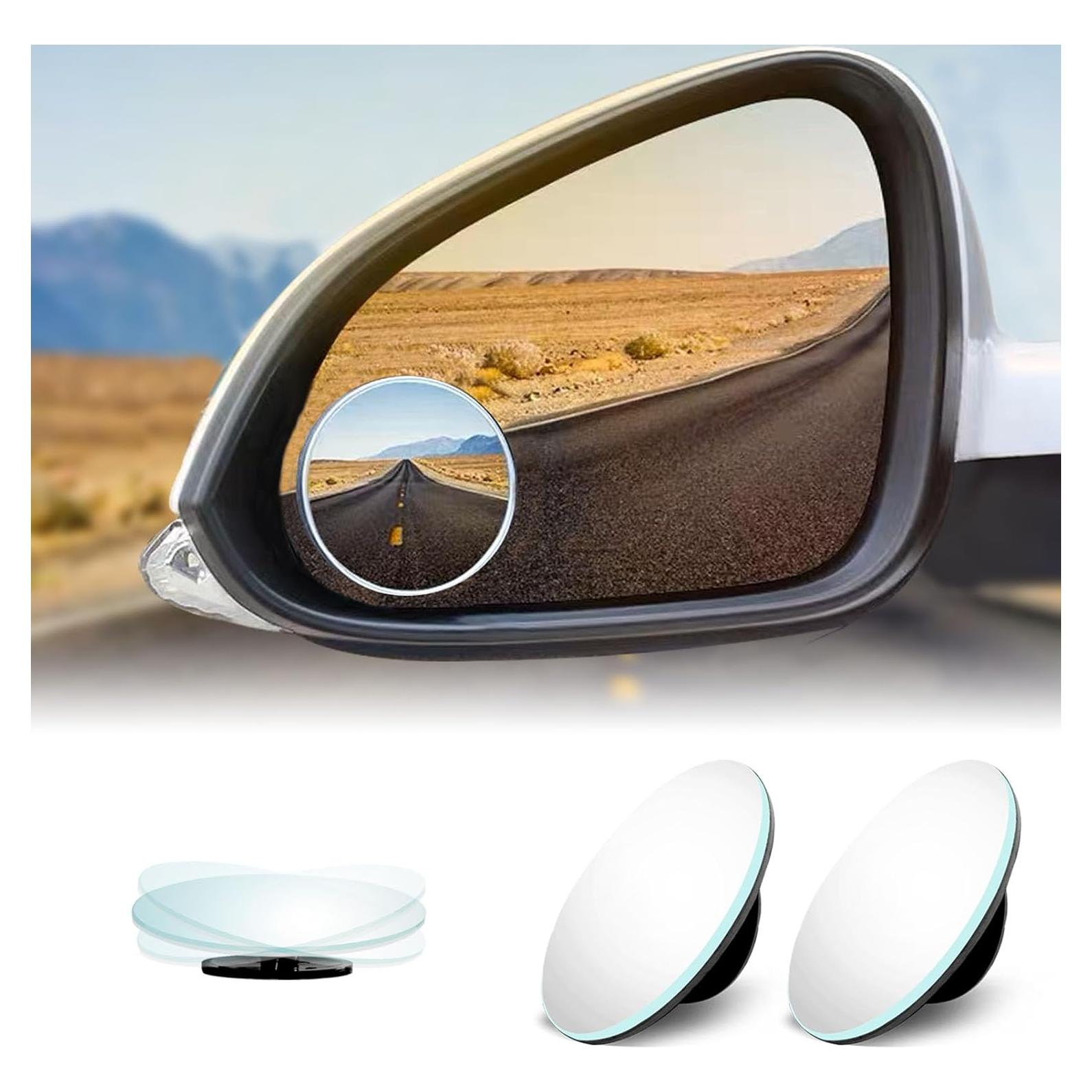 Espejos de Punto Ciego CmeRto 5,08 cm Ajustables 360°