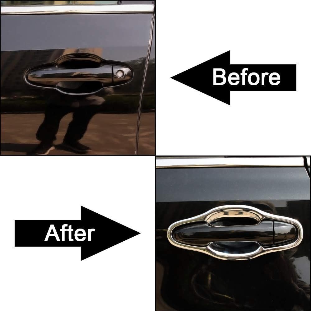 Cubierta de Tazón de Manija de Puerta Senzeal para Toyota Highlander 2014-2019