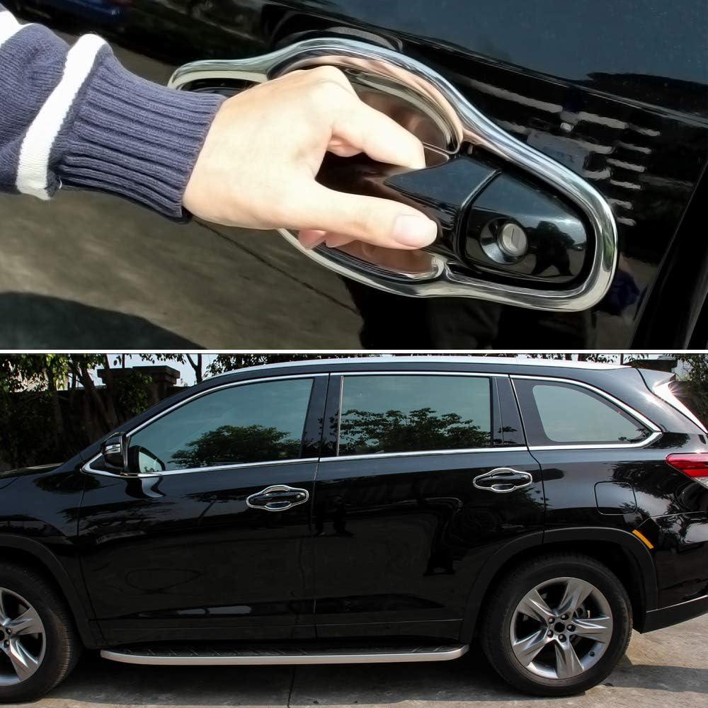 Cubierta de Tazón de Manija de Puerta Senzeal para Toyota Highlander 2014-2019