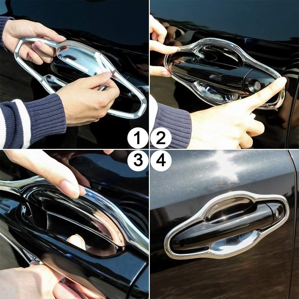 Cubierta de Tazón de Manija de Puerta Senzeal para Toyota Highlander 2014-2019